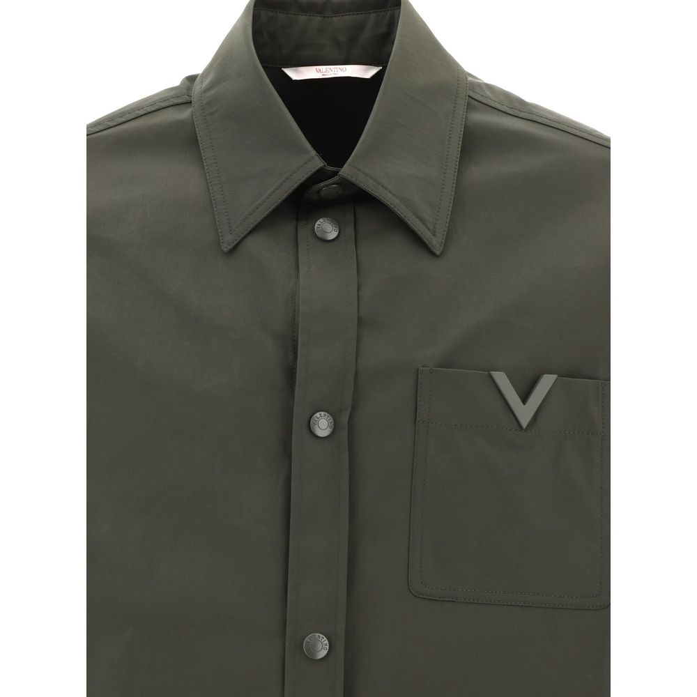 Valentino V-Logo Jacke Überhemd