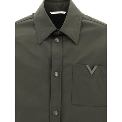 Valentino V-Logo Jacke Überhemd