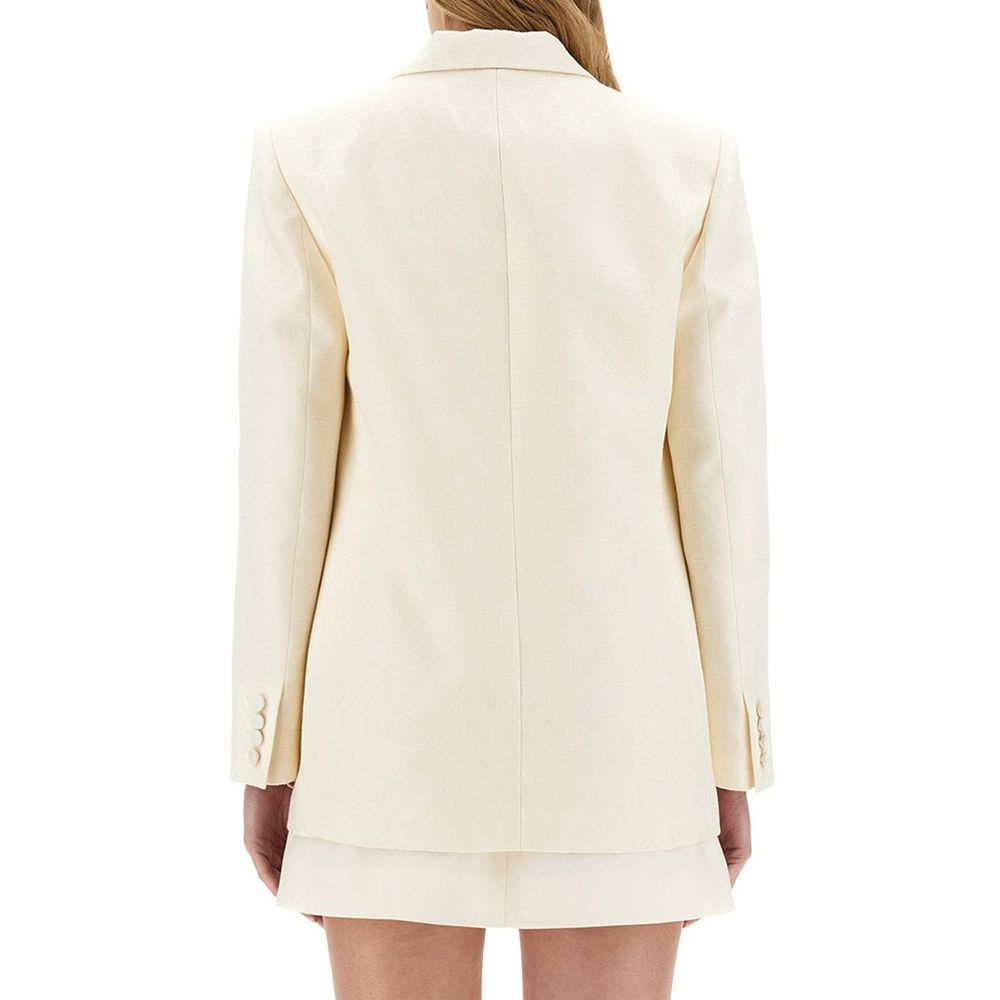 Valentino Toile Iconographe Jacke aus Wolle und Seide