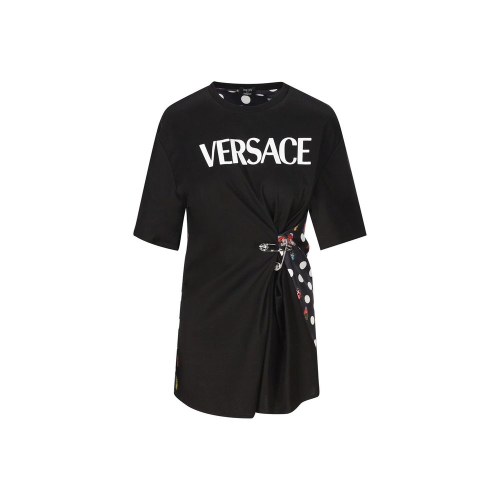 Versace x Dua Lipa Schmetterlingsdruck-T-Shirt