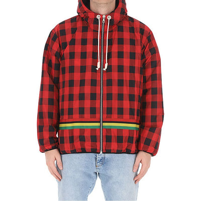Palm Angels Karierte Windbreaker-Jacke