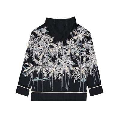 Palm Angels Bedrucktes Shirt mit Kapuze