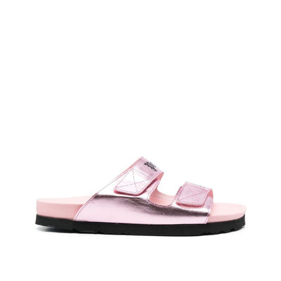 Palm Angels Logo-Sandalen aus Leder