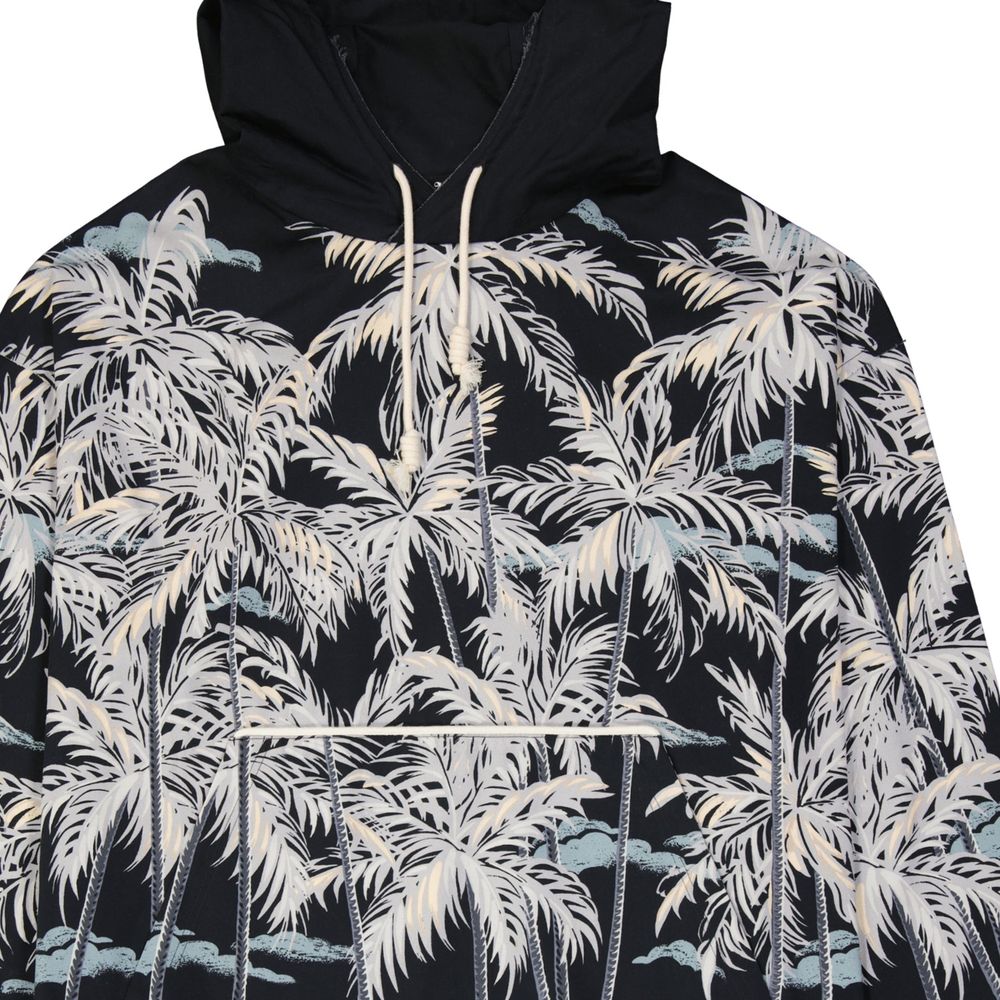 Palm Angels Bedrucktes Shirt mit Kapuze