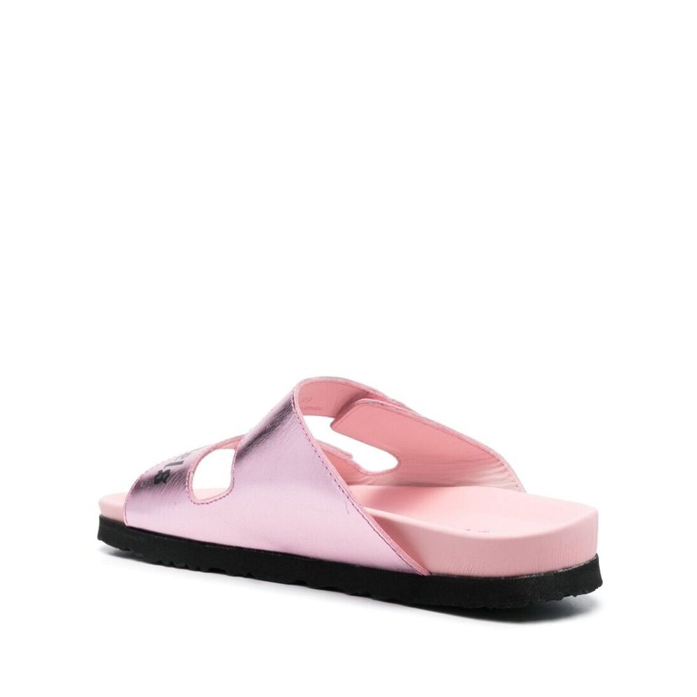 Palm Angels Logo-Sandalen aus Leder