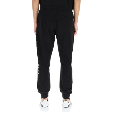 Alexander McQueen Logo-Baumwoll-Hose