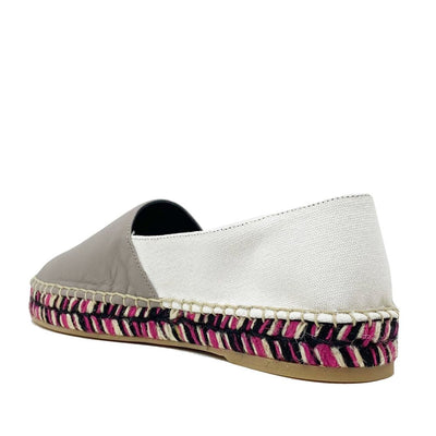 Off-White Espadrilles aus Leder