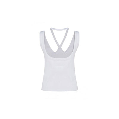 MM6 Maison Margiela Geripptes Baumwoll-Top