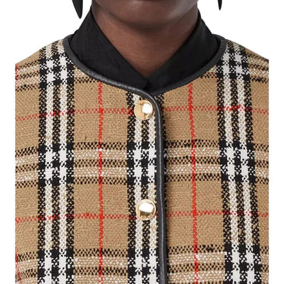 Burberry Vintage Karo-Motiv Jacke