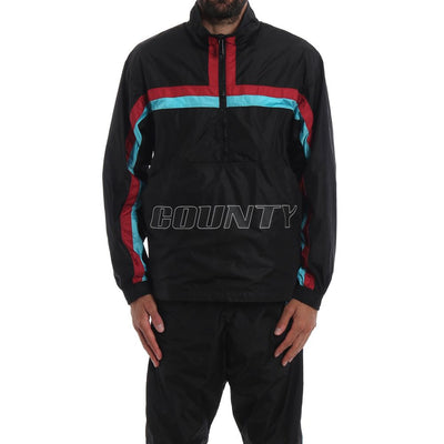 Marcelo Burlon Logo Windbreaker Jacke