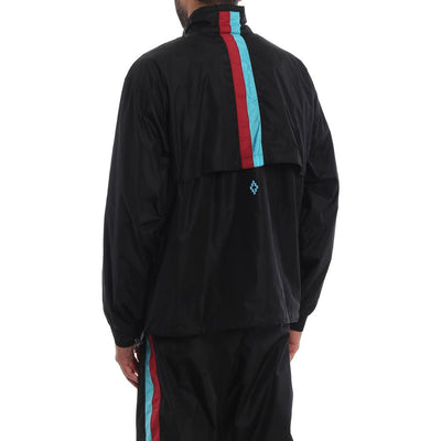 Marcelo Burlon Logo Windbreaker Jacke