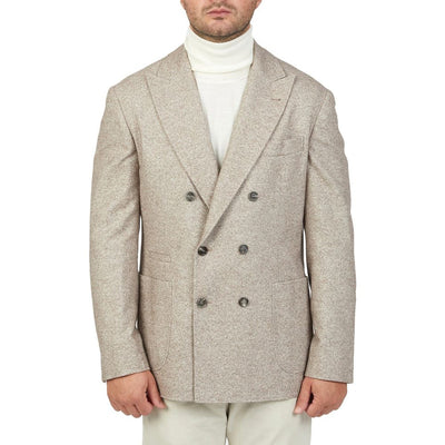 Brunello Cucinelli Zweireihige Jacke aus Wolle