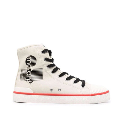 Isabel Marant Logo-Leinwand-Sneakers