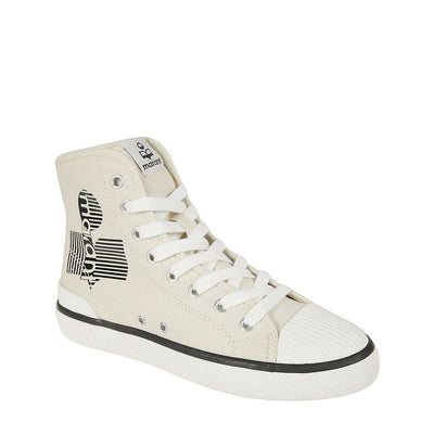 Isabel Marant Logo-Leinwand-Sneakers