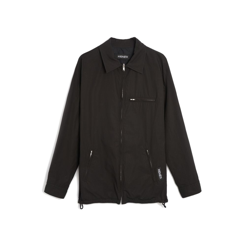 Kenzo Jacke mit Flammendruck und Wendefunktion