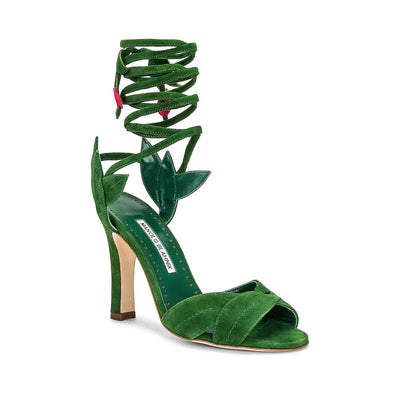 Manolo Blahnik Ossie 105 Wickel-Sandalen