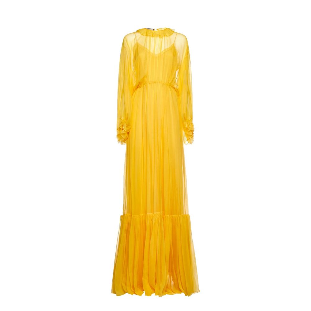Gucci Langes Seidenkleid