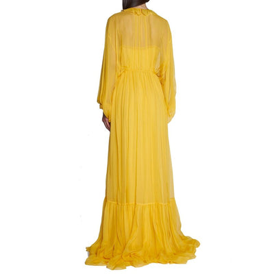 Gucci Langes Seidenkleid
