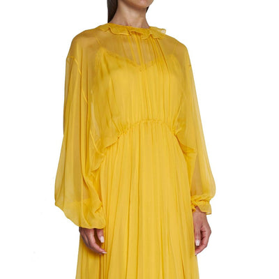 Gucci Langes Seidenkleid