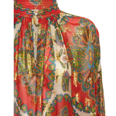 Etro Bedrucktes Seidenhemd