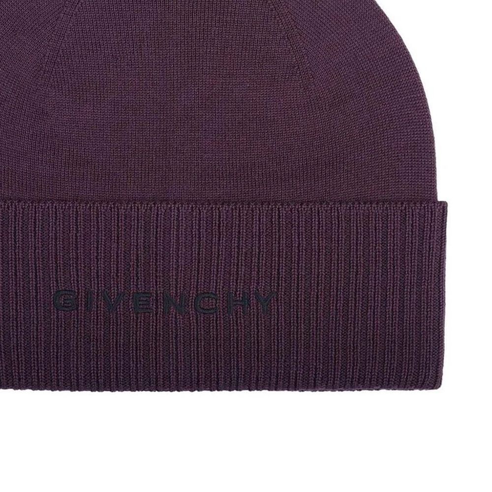 Givenchy Logo-Mütze aus Wolle