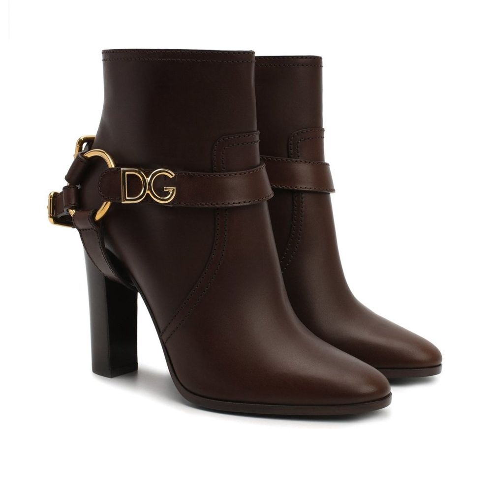 Dolce & Gabbana Lederstiefeletten