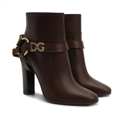 Dolce & Gabbana Lederstiefeletten