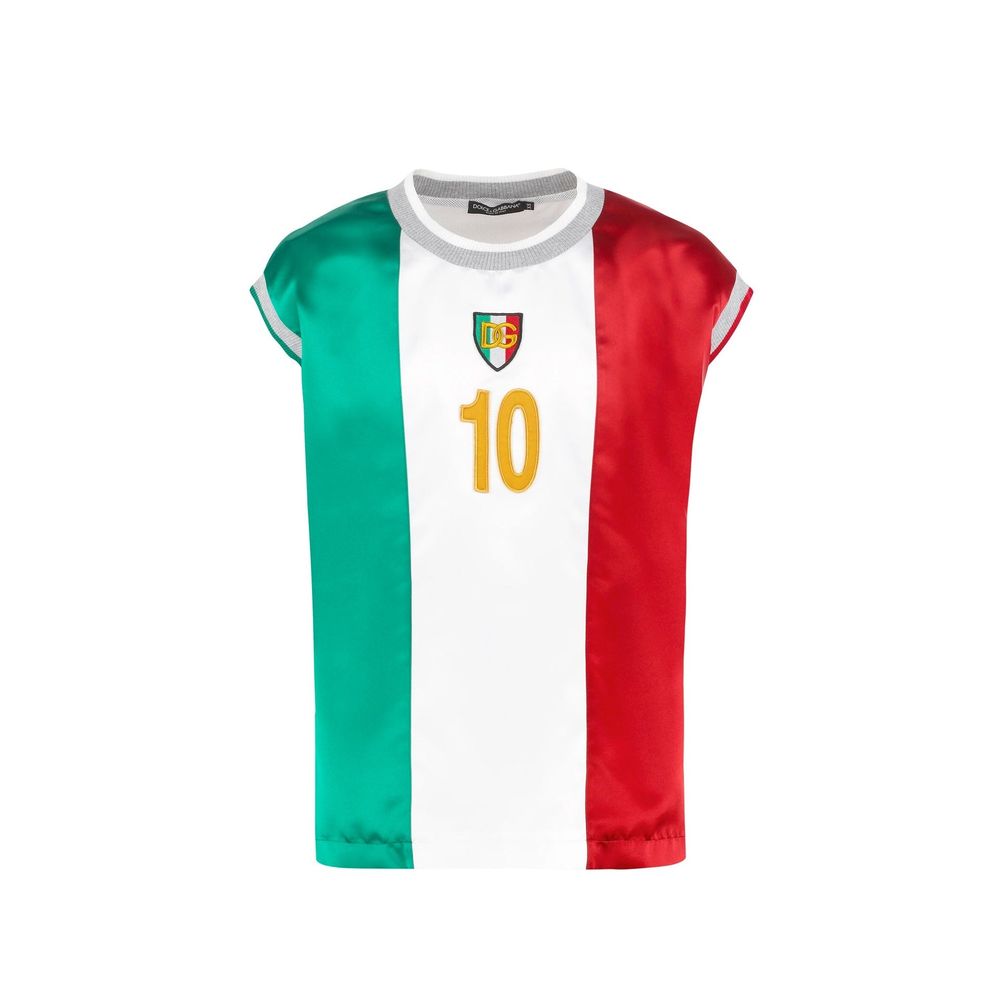 Dolce & Gabbana Satin-T-Shirt