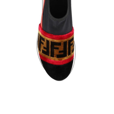 Fendi Logo Turnschuhe