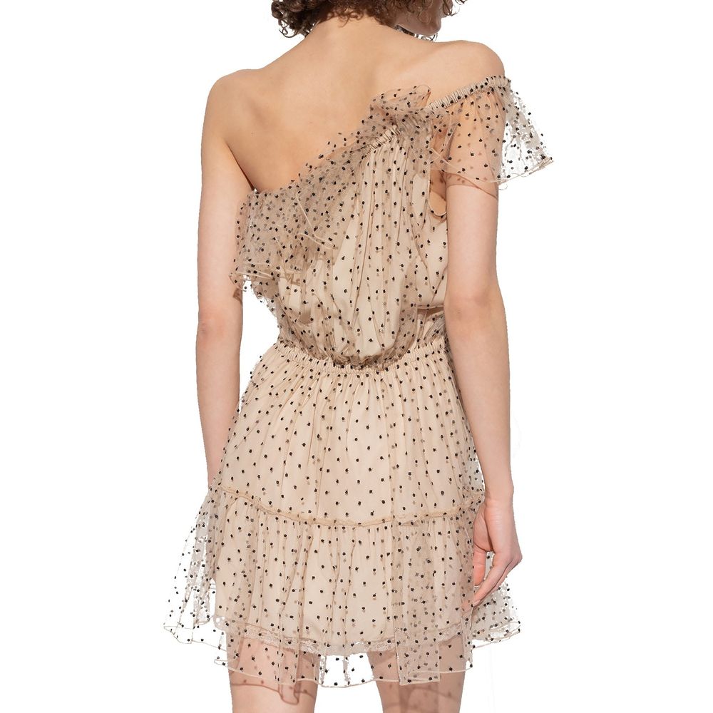 Gucci Ein-Schulter-Tüllkleid