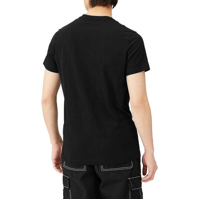 Diesel Schwarzes T-Shirt aus Baumwolle