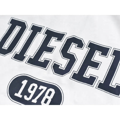Diesel T-Shirt aus weißer Baumwolle