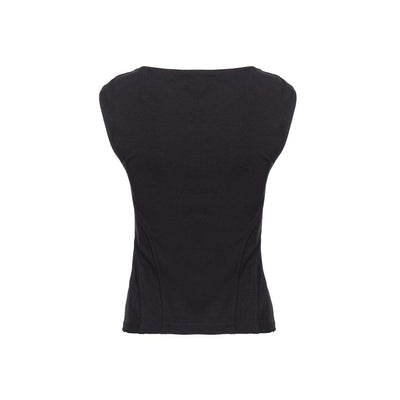 PINKO Schwarze Viskose-Oberteile &amp