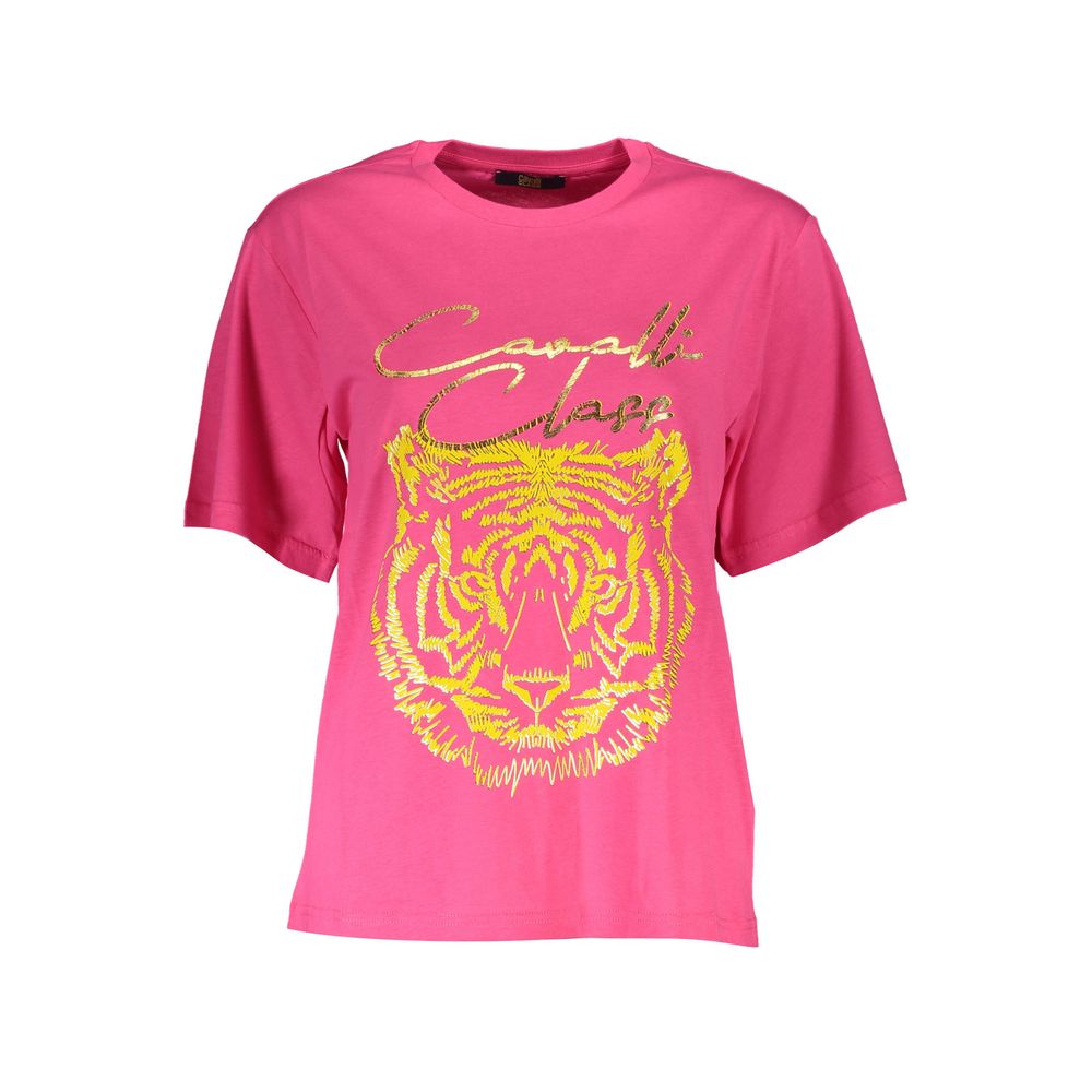 Cavalli Class Rosa Baumwolloberteile &amp