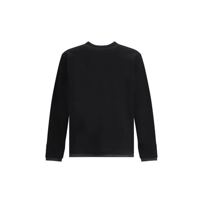 Sacai Baumwoll-Jersey mit langen Ärmeln