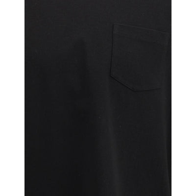 Sacai Baumwoll-Jersey mit langen Ärmeln