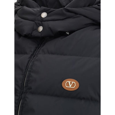 Valentino Vlogo Signatur Daunenweste