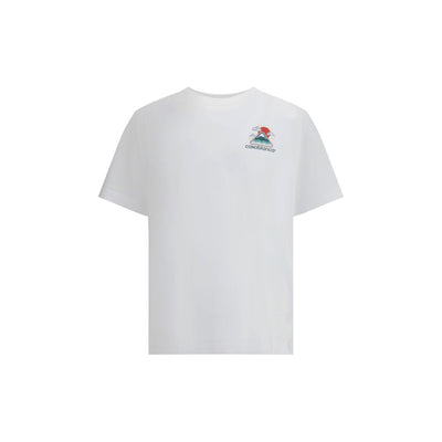 Casablanca Montagne OndulÉe Siebdruck Tshirt