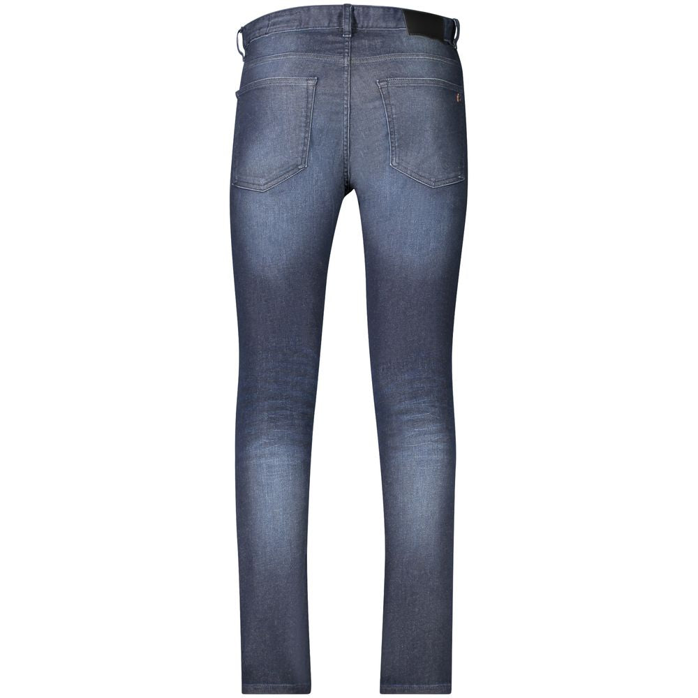 Hugo Boss Blaue Baumwolle Herren Slim Fit Jeans