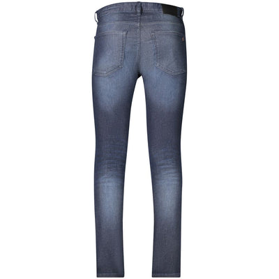 Hugo Boss Blaue Baumwolle Herren Slim Fit Jeans