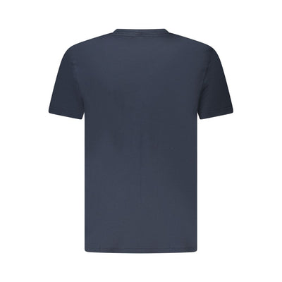 Hugo Boss Blau Baumwolle Männer T-Shirt