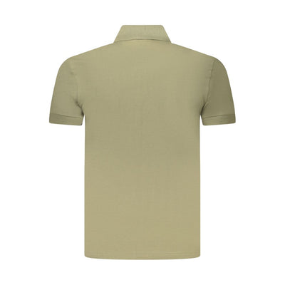 Hugo Boss Grünes Baumwoll-Poloshirt für Männer