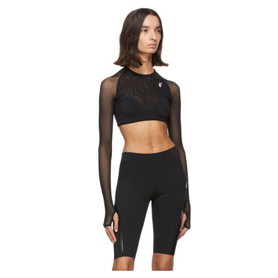 Off-White Schwarzes Nylon kurz
