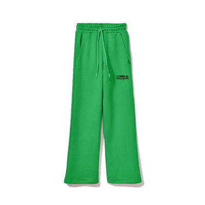 Comme Des Fuckdown Grüne Baumwolljeans &amp