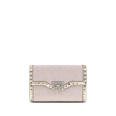 Valentino Garavani Kleine Canvas Rockstud Umhängetasche