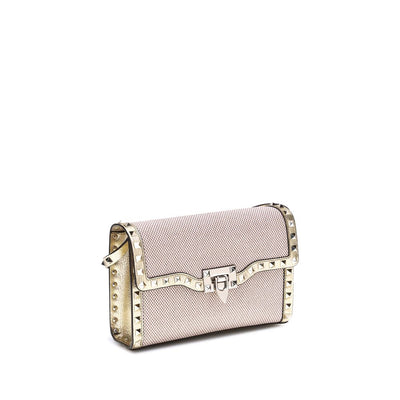 Valentino Garavani Kleine Canvas Rockstud Umhängetasche