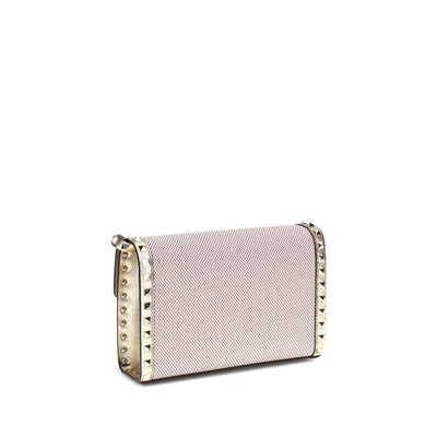 Valentino Garavani Kleine Canvas Rockstud Umhängetasche