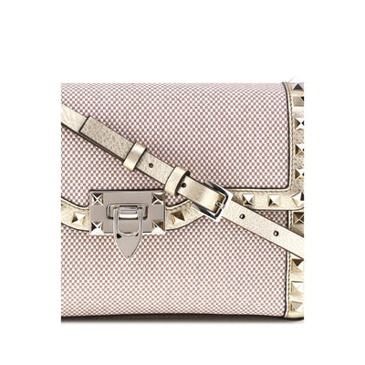Valentino Garavani Kleine Canvas Rockstud Umhängetasche