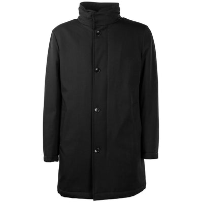 Made in Italy Schwarze Wolljacke