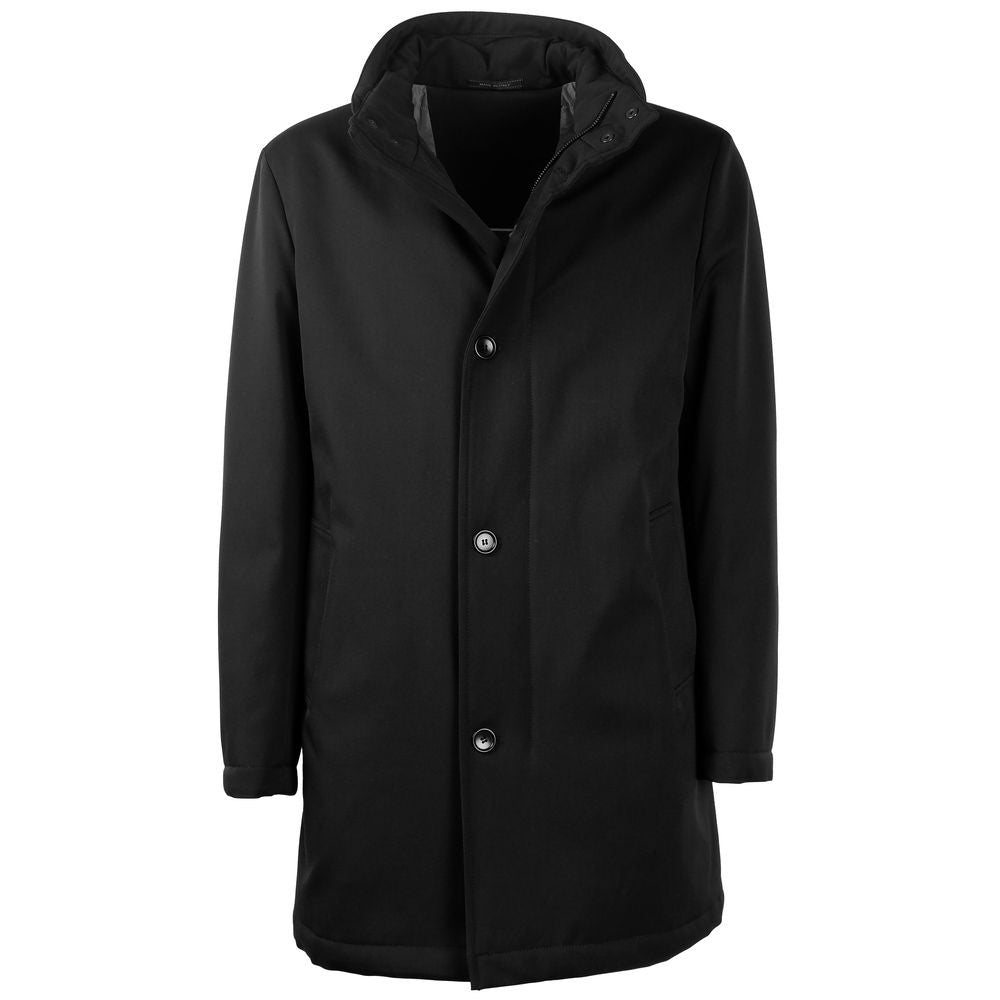 Made in Italy Schwarze Wolljacke